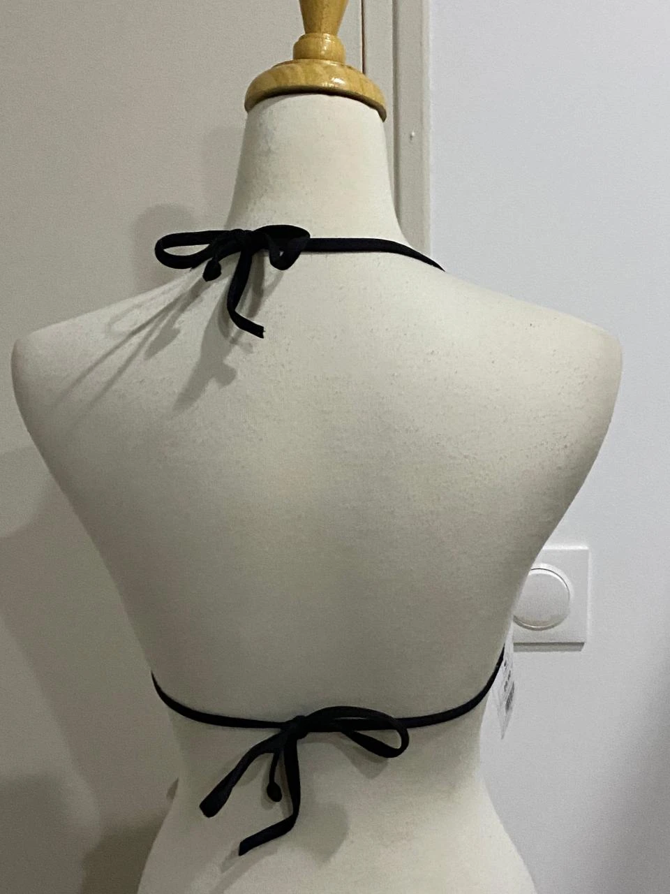 💙 Top de biquíni triangular preto Nadès by Red Point - Tamanho 38 (Novo) 💙 – photo 3